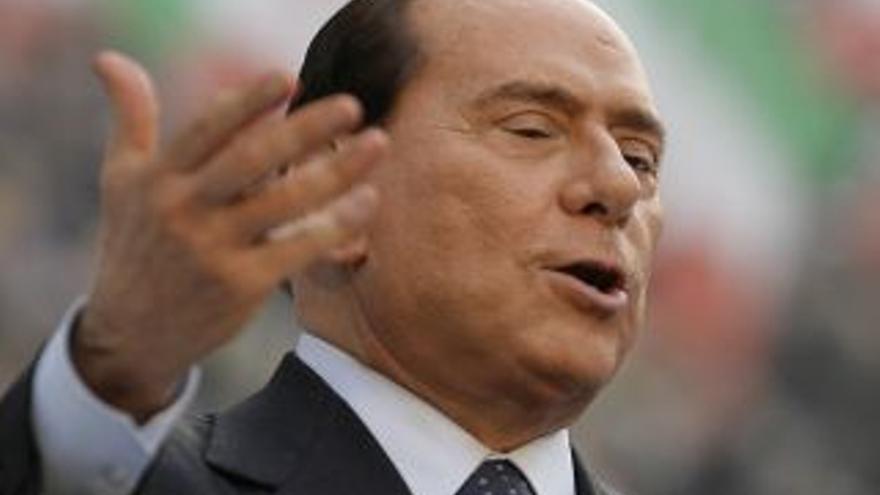 Berlusconi: &quot;Mostraré a los italianos de qué pasta estoy hecho&quot;