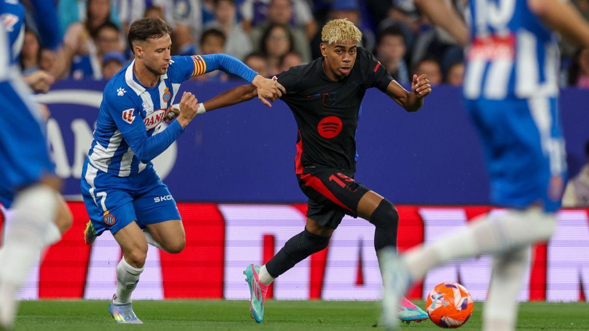 Lamine Yamal, ante el Espanyol