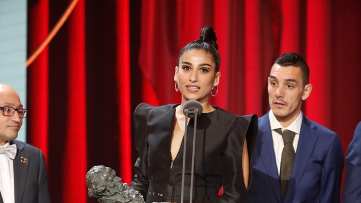 Carolina Yuste, ganadora de los Premios Goya 2019 a Mejor Actriz de Reparto