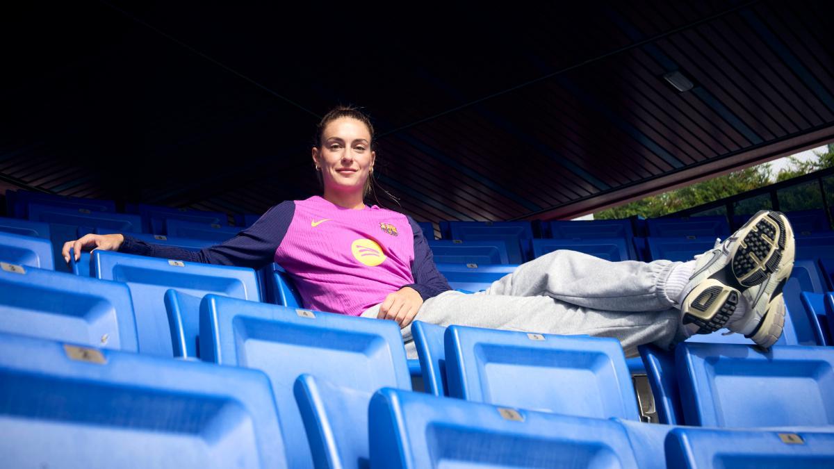 Alexia Putellas habla de las jugadoras más jovenes del equipo