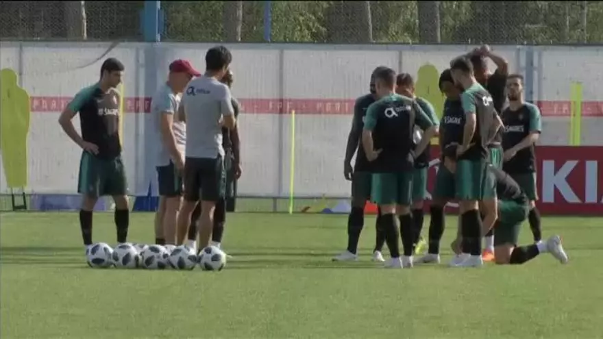 Cristiano no se entrena con Portugal
