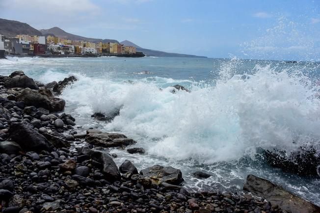 Pleamar en la zona norte de Gran Canaria