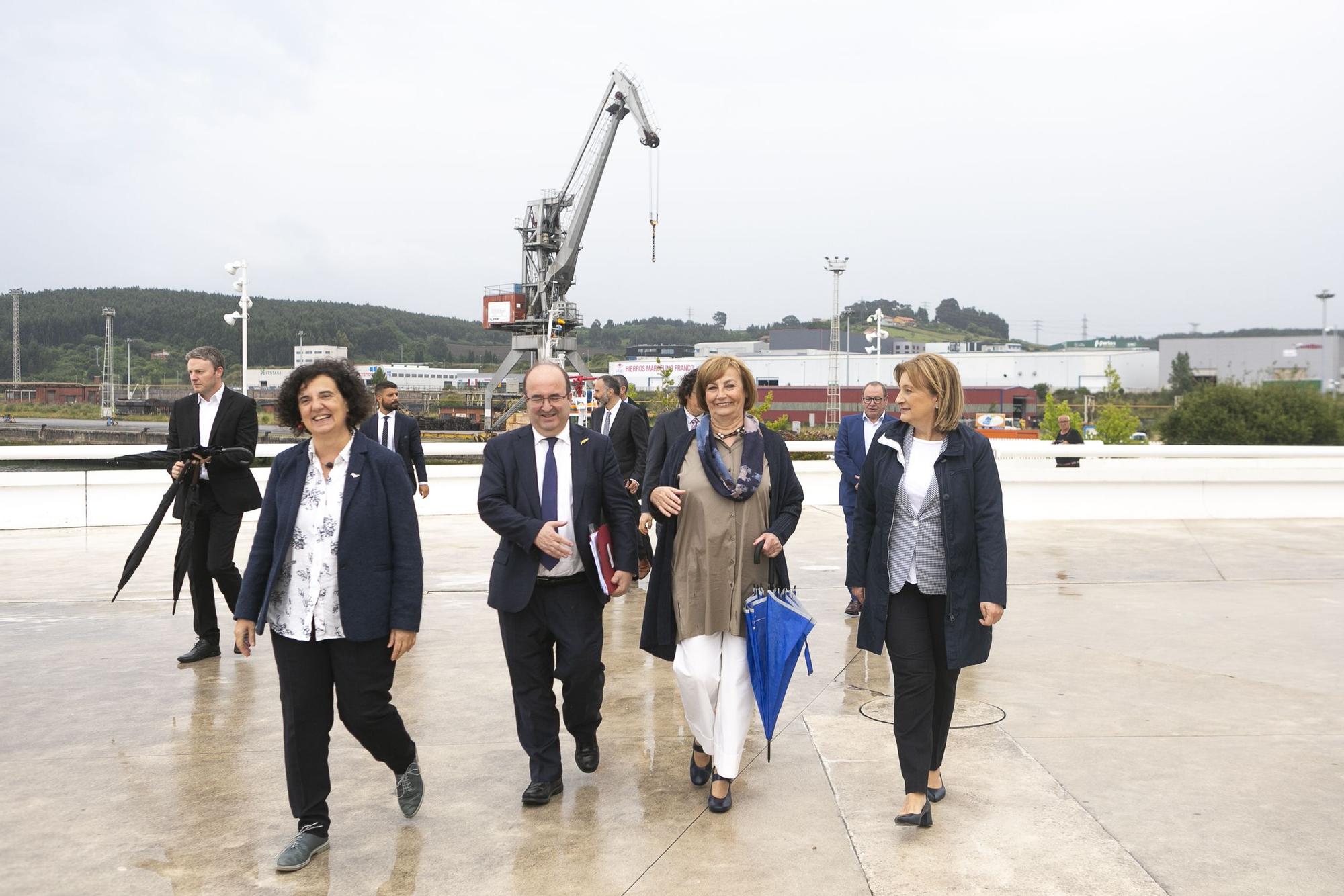 El Ministro de Cultura, Miquel Iceta, visita el Centro Niemeyer