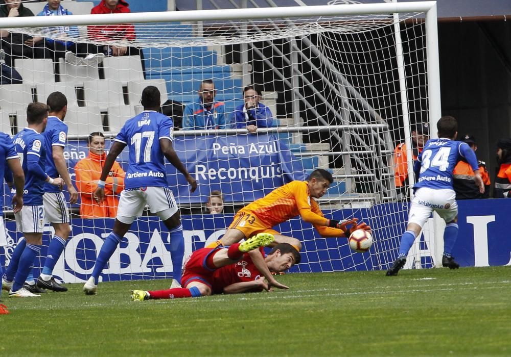 El partido del Oviedo, en imágenes