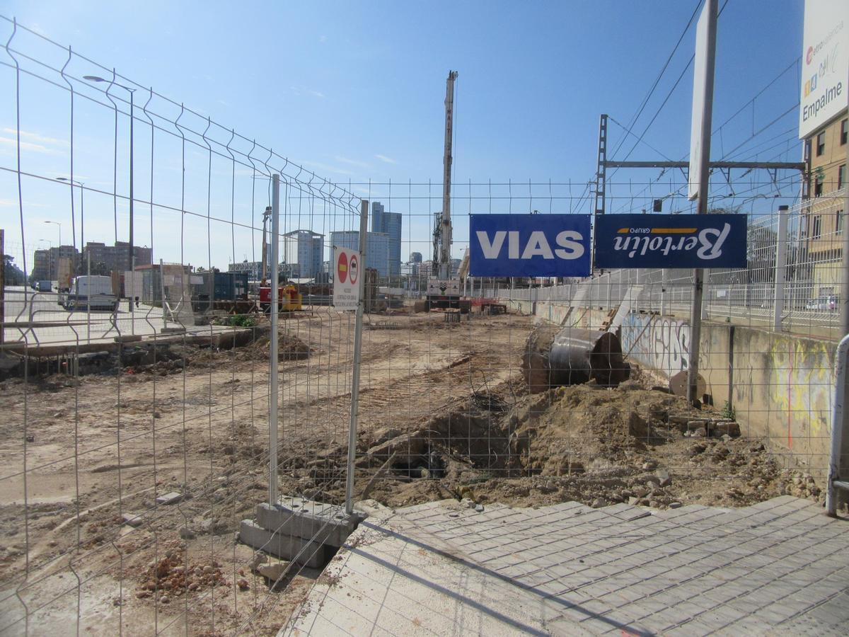 Panorámica del área de actuación en la primera fase