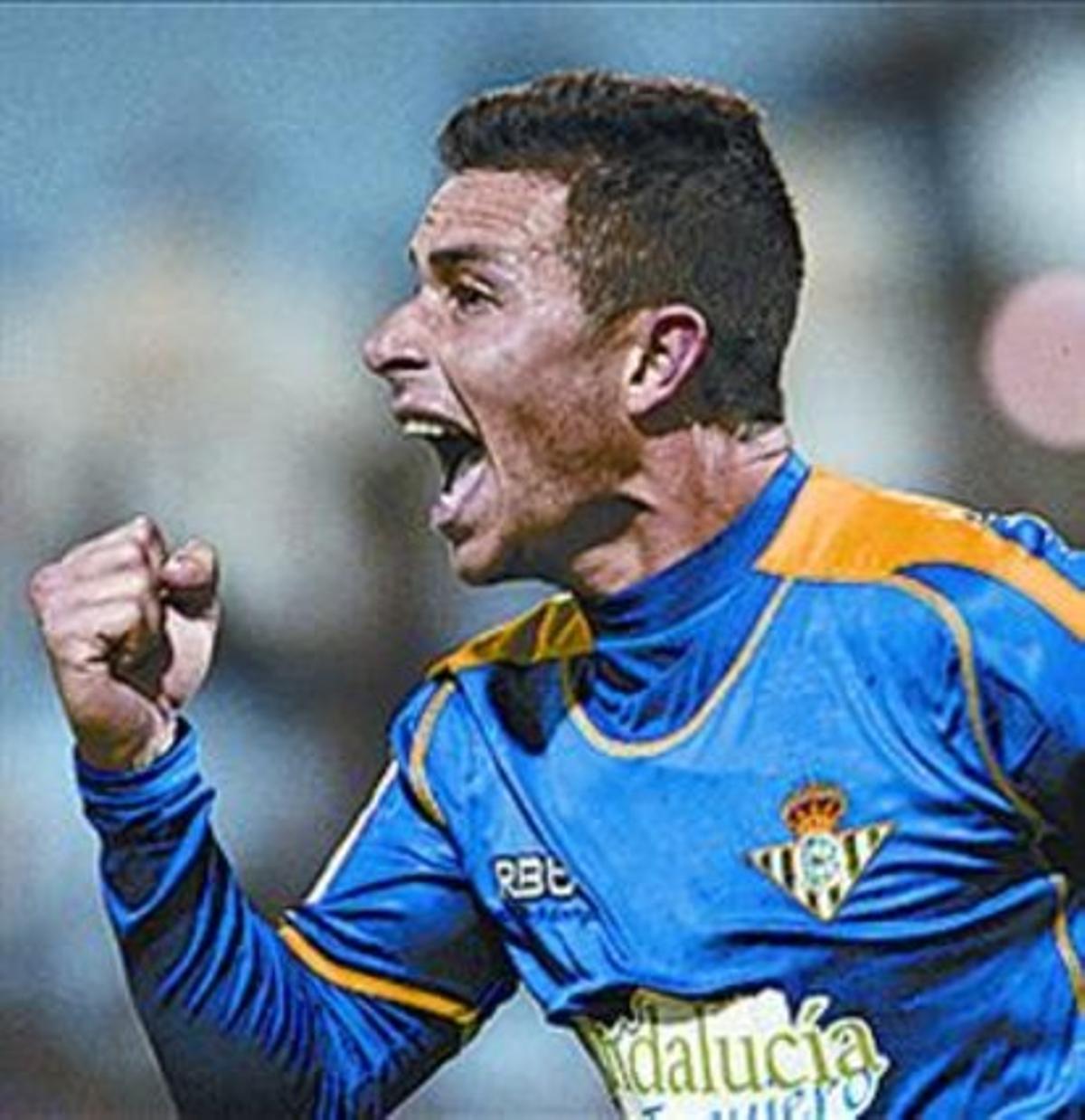 Rubén Castro, del Betis. Rubén Castro, del Betis.
