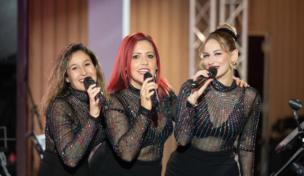 Las tres integrantes del grupo Primera Marcha