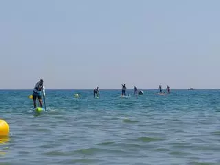 La playa de Gandia acoge la IX Sup Race Citrosol de Paddle Surf