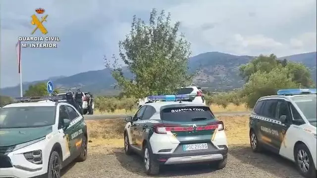 Vídeo | Actuación de la Guardia Civil en el incendio de La Granja