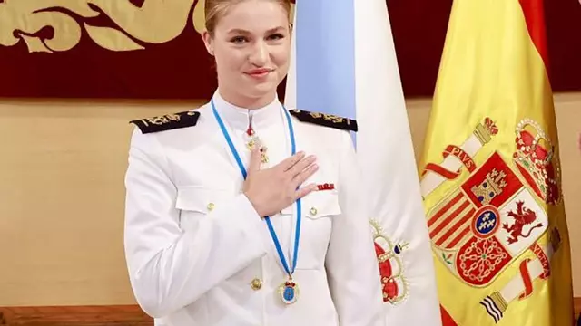Leonor recibe la Medalla de Galicia: “Podo dar fe de que aquí me sentín como unha galega máis”