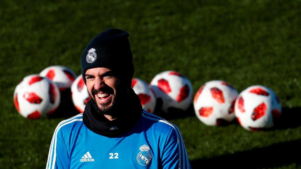 Isco vuelve a entrenar