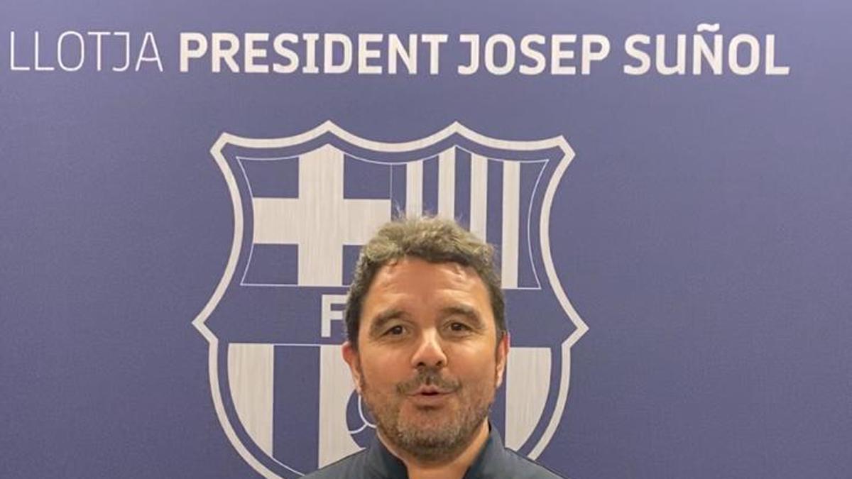 Jordi Jacas fue responsable gastronómico del palco del Camp Nou