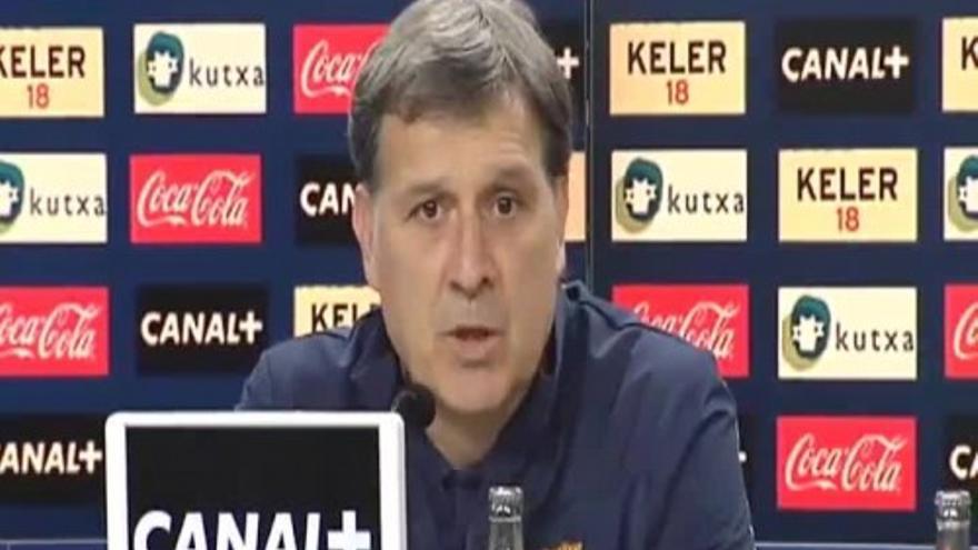 Martino: &quot;Que el Madrid sea finalista nos obligaba aún más a pasar&quot;