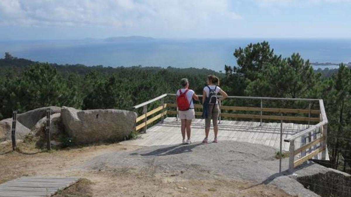 Mirador de Con da Hedra, en O Grove.