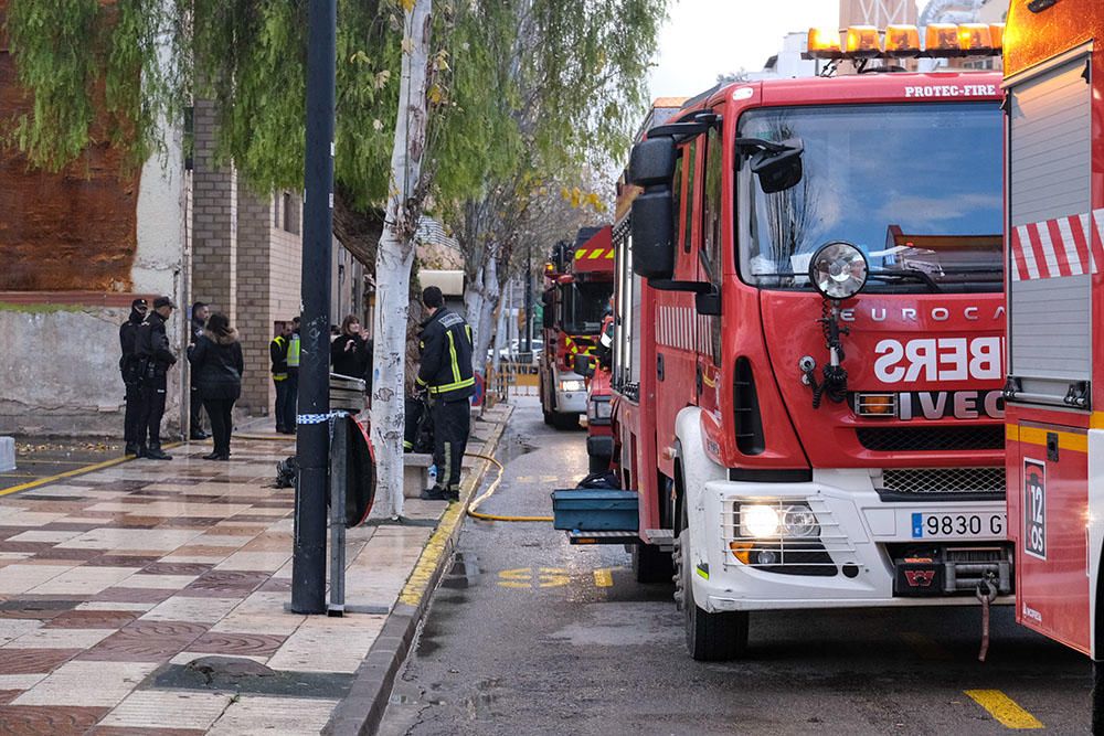 Incendio en los Juzgados de Ibiza