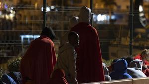 Llegada de migrantes a Tenerife.