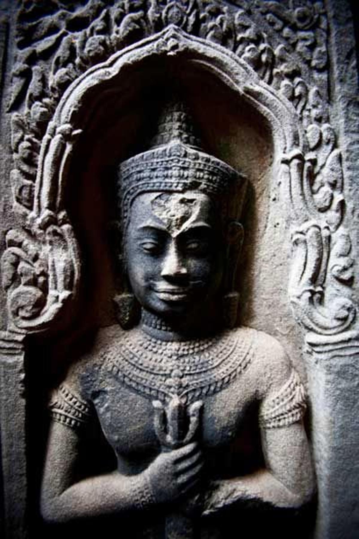 El complejo de Angkor Wat tuvo significado religiosos desde su creación en el siglo XII.