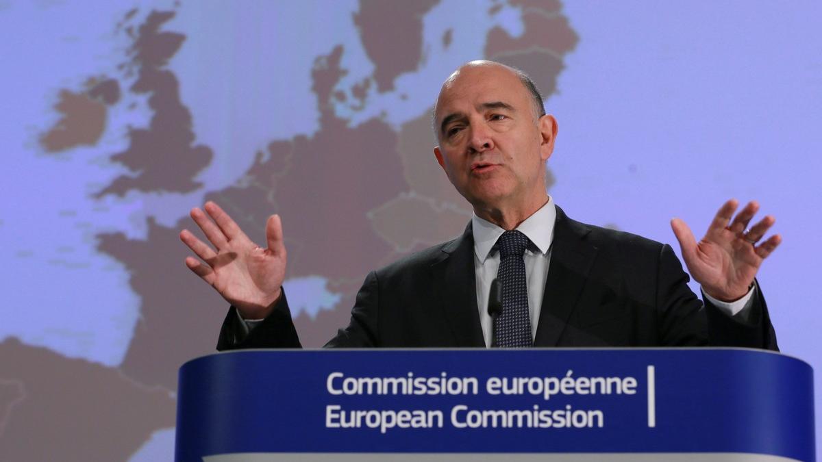 El comisario europeo de Asuntos Económicos y Financieros, Pierre Moscovici.