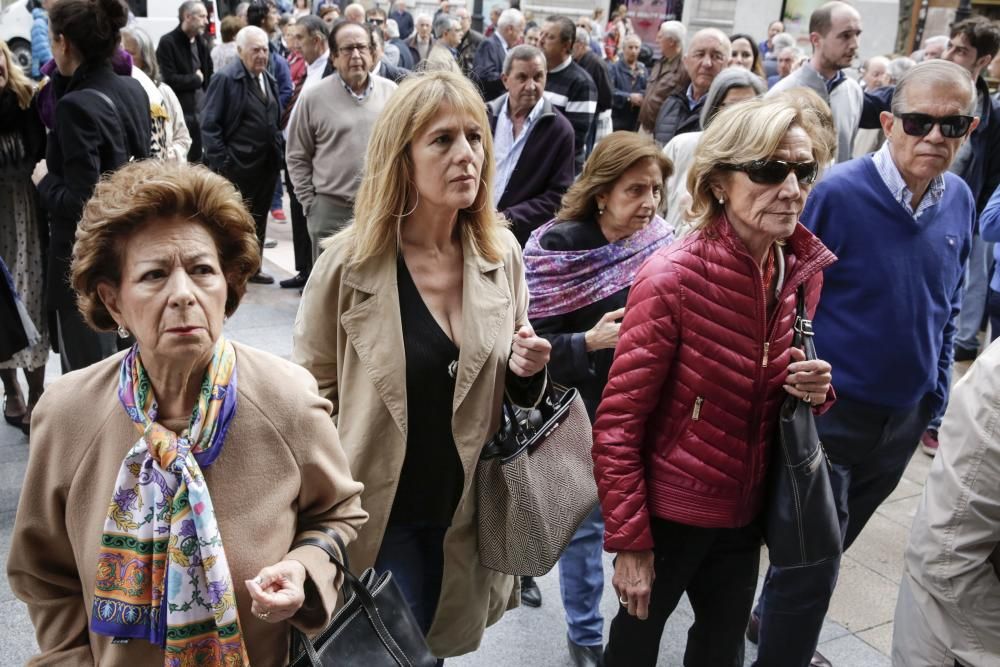 Funeral por la exconcala de Oviedo Begoña Pérez