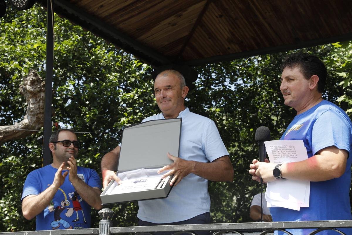 Valentín Álvarez recoge el galardón de Trubieco del Año: "Es uno de los días más felices de mi vida"