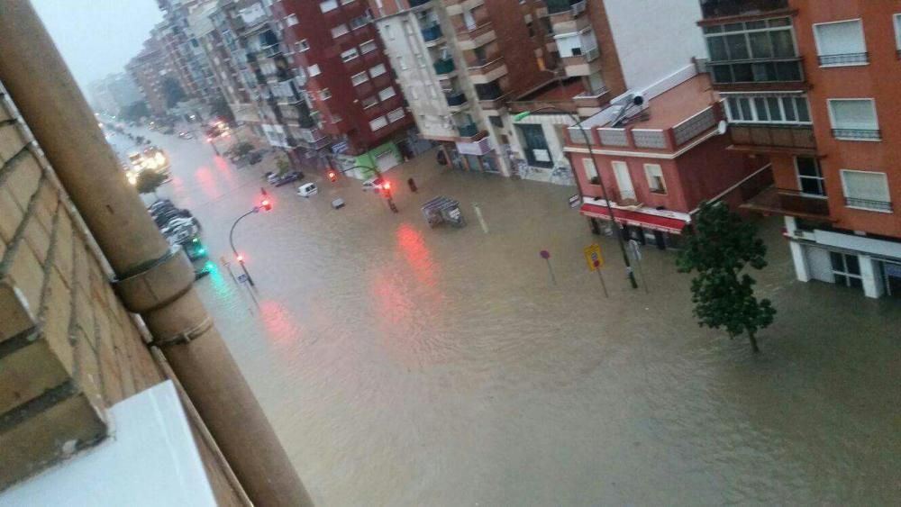 Inundaciones en Estepona.