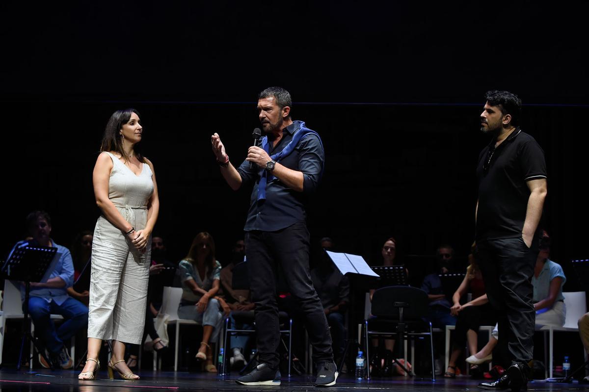 Antonio Banderas presenta el musical 'Company' en el Teatro Soho CaixaBank