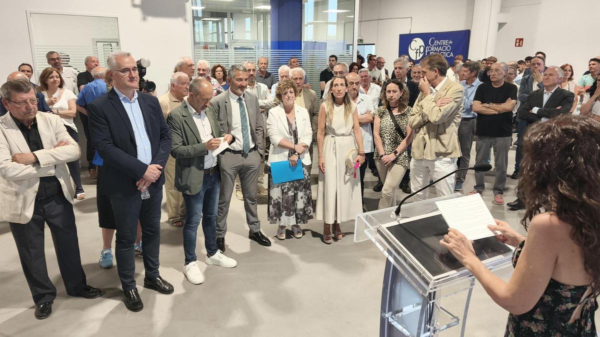 Un moment de l'acte de celebració dels 25 anys del CFP