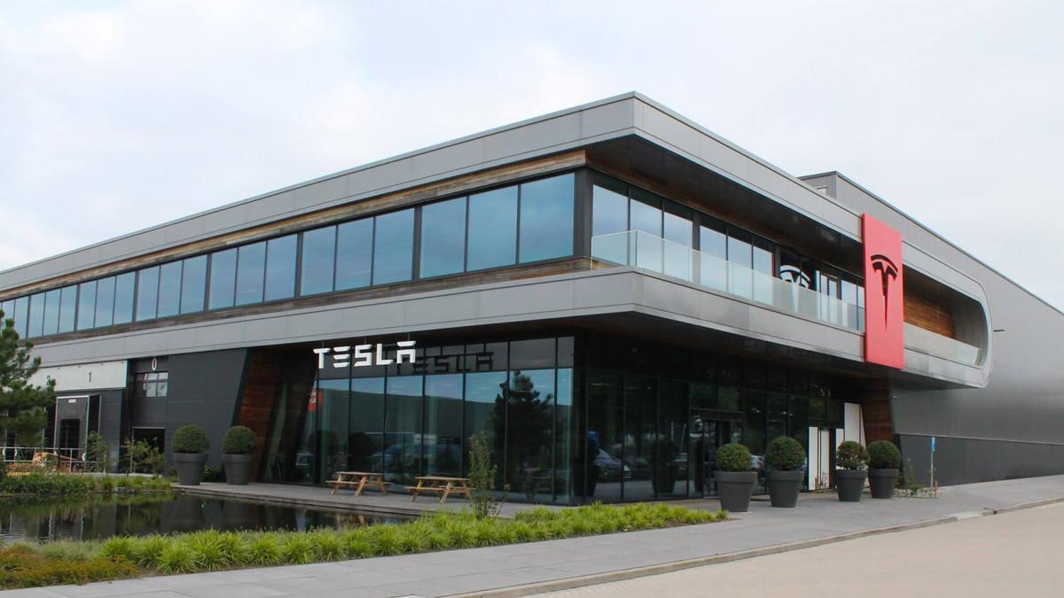 Sede de Tesla en Holanda.