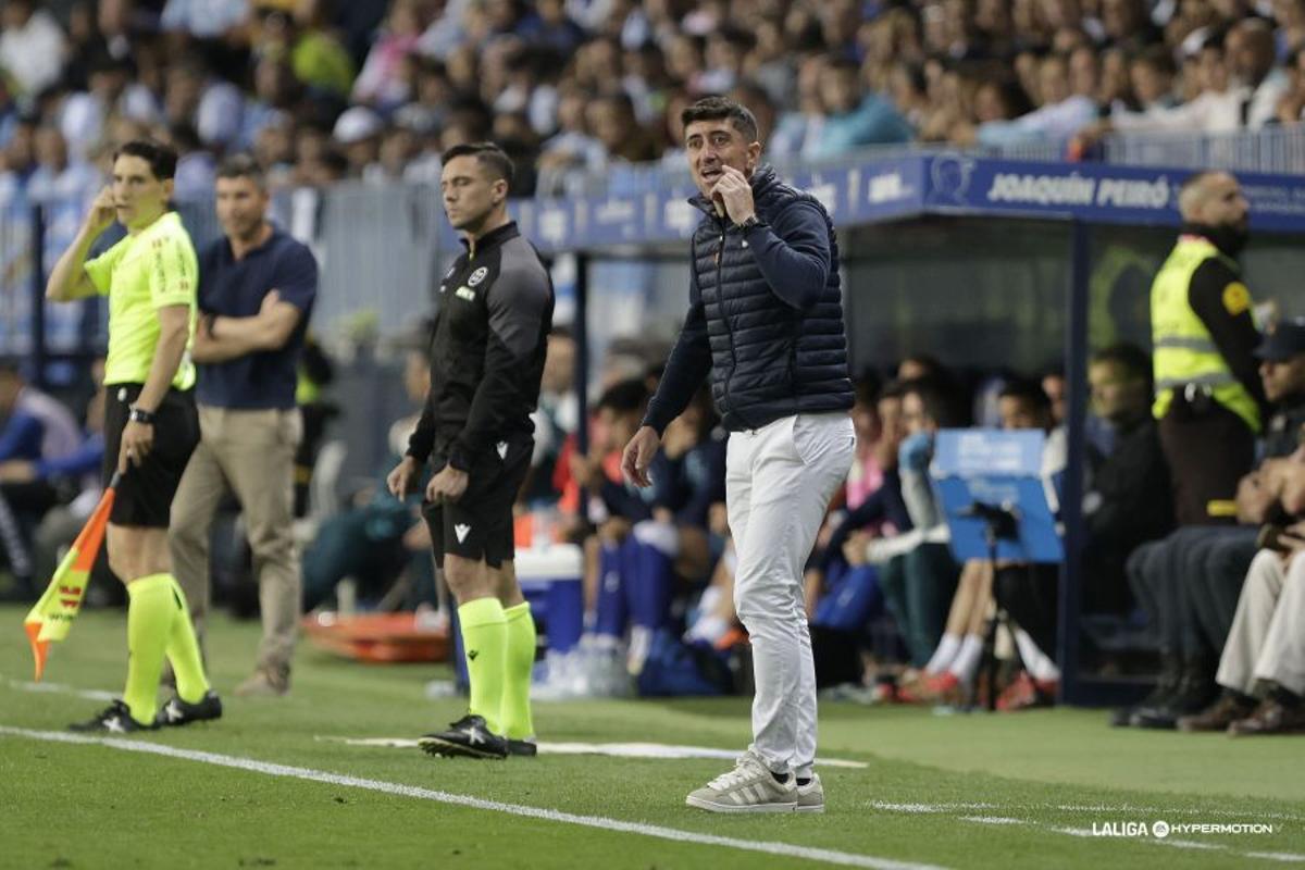 Foto del partido del Málaga y el Castellón en La Rosaleda. Foto del partido del Málaga y el Castellón en La Rosaleda.