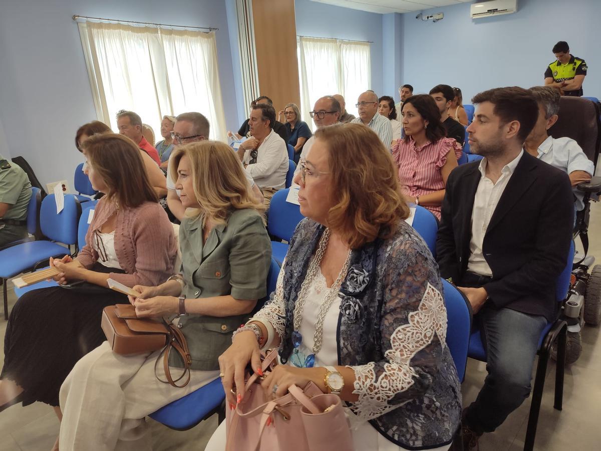 Asistentes a la presentación de la Cátedra de Prevención de la Delincuencia y Seguridad Ciudadana de Baena.