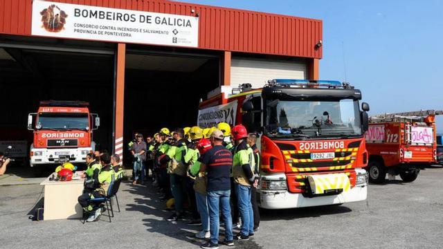Los trabajadores, en una pasada conferencia de prensa. |  I.Abella