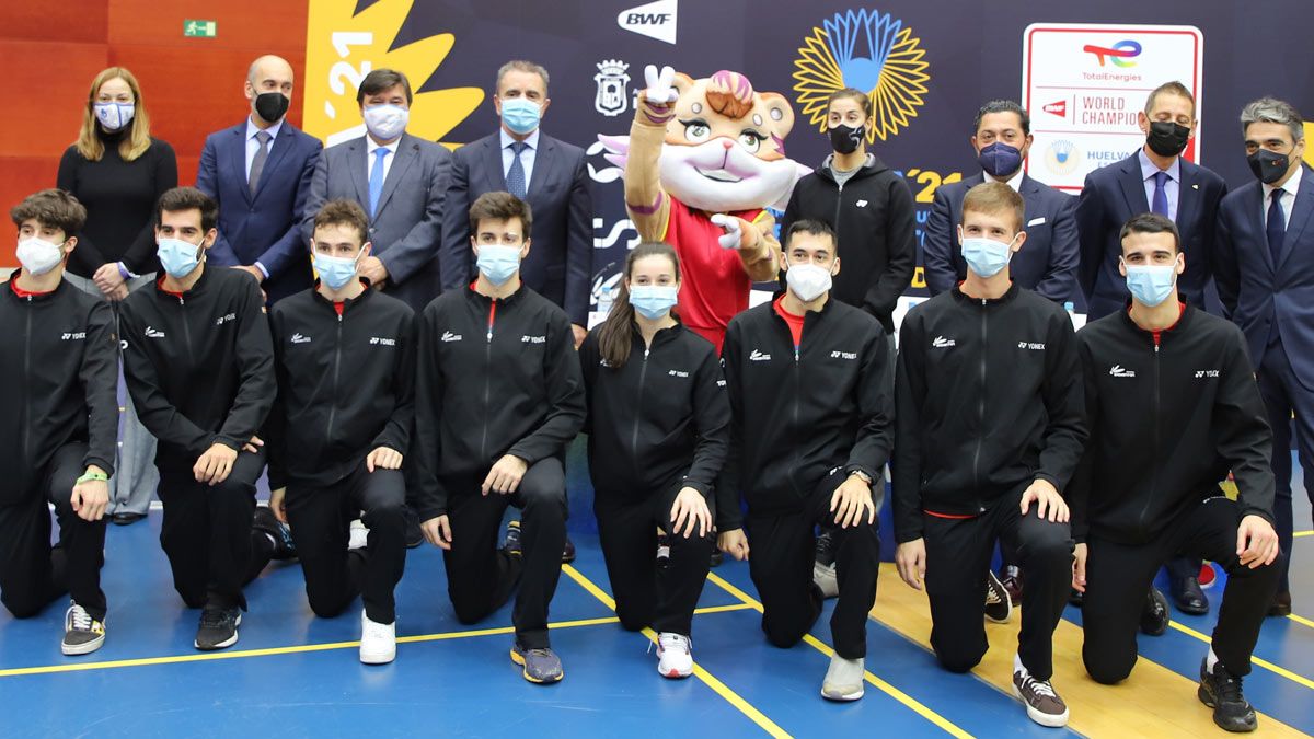 La representación españoles en los Mundiales de badminton