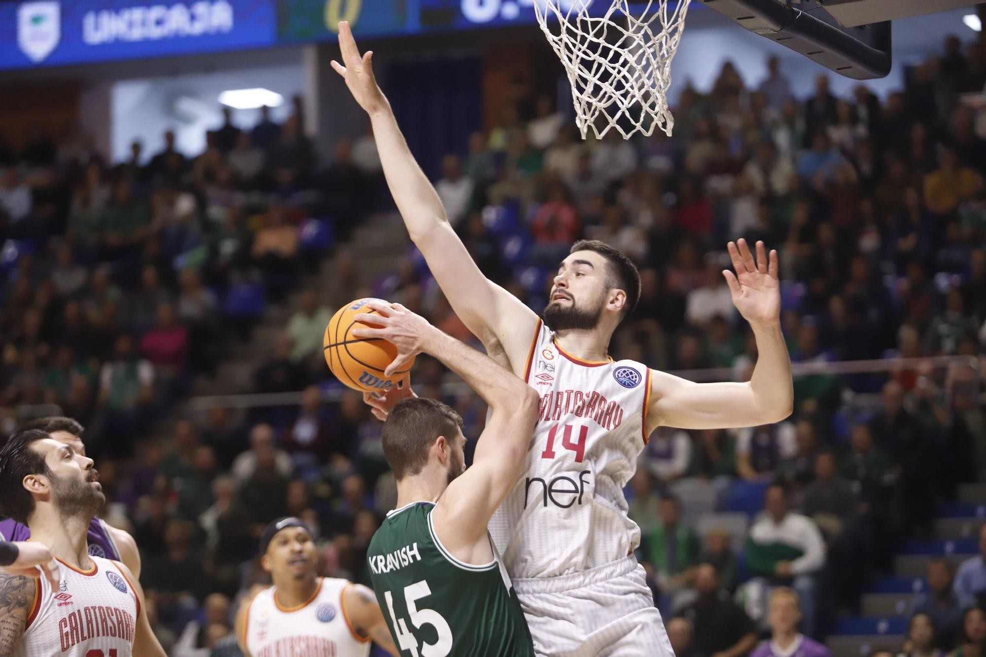 El Unicaja - Galatasaray de la BCL, en imágenes