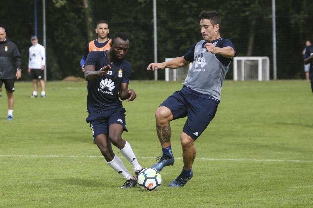 Entrenamiento del Oviedo