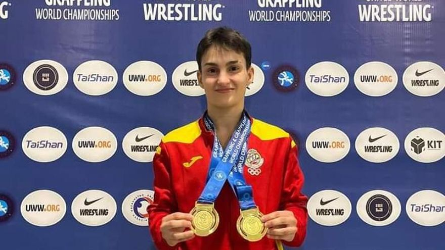 La cartagenera Carlota Prendes, doble campeona del mundo