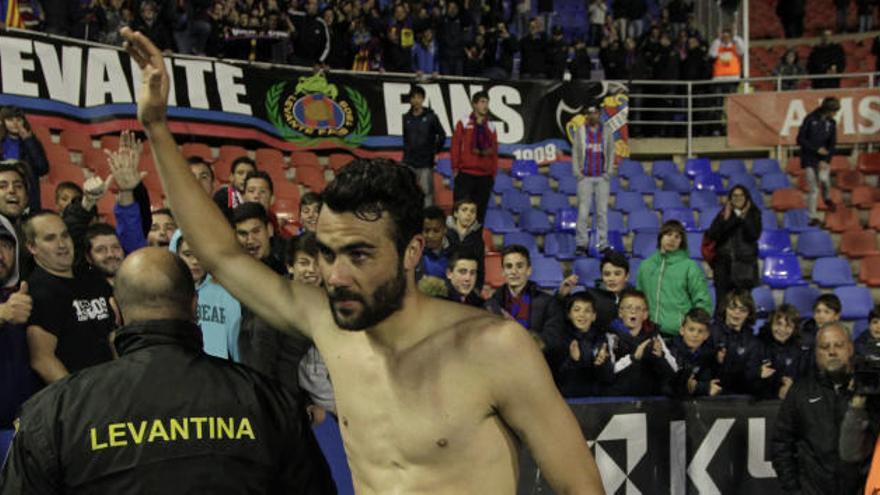 Iborra, en su última visita al Ciutat con el Sevilla.