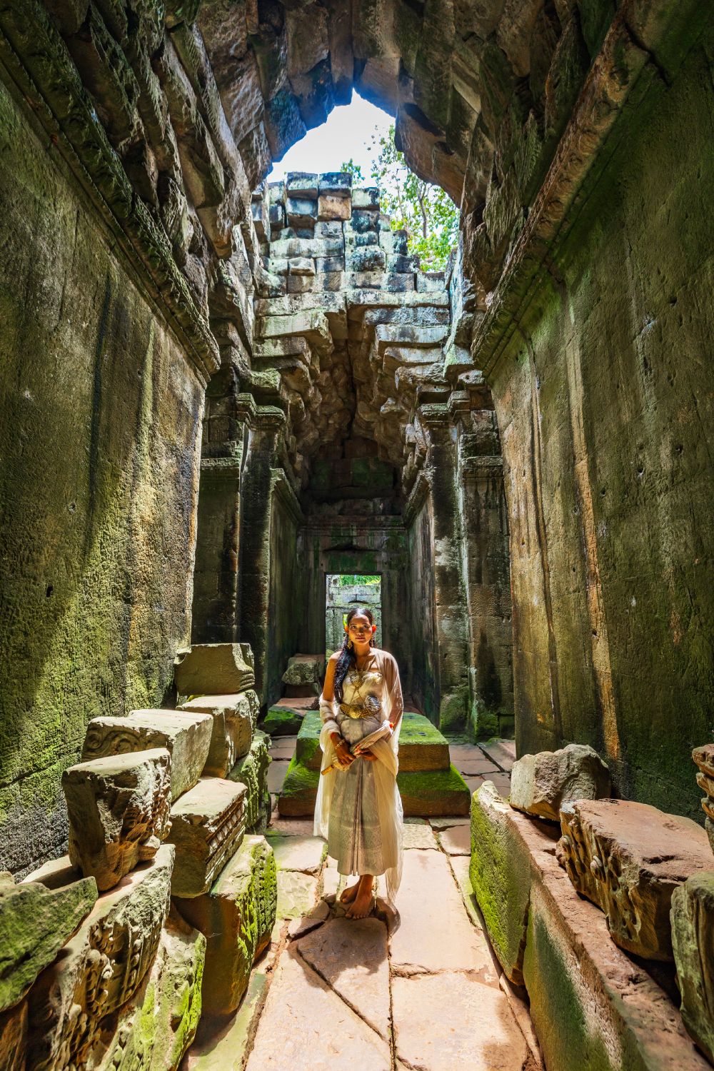 Templo Preah Khan en Angkor.