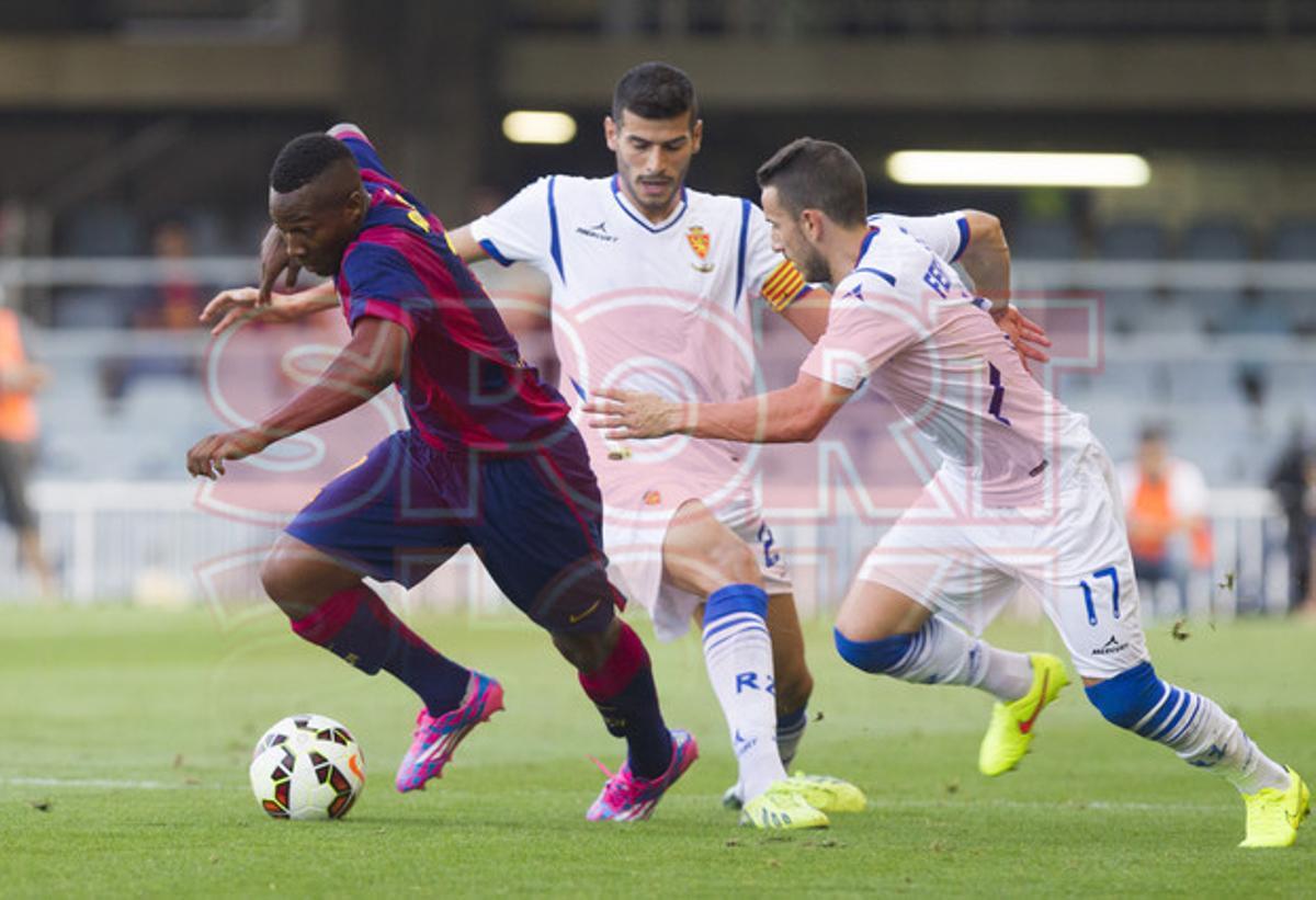 BARÇA B 4- REAL ZARAGOZA 1 BARÇA B 4- REAL ZARAGOZA 1