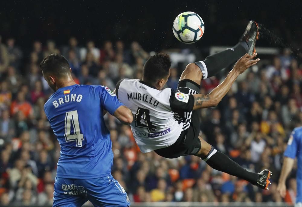 Valencia - Getafe, en imágenes