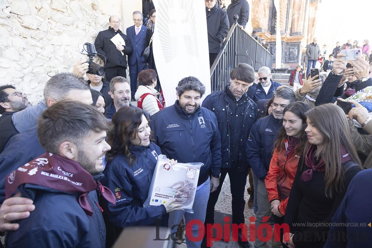 Así ha sido la visita de Isabel Díaz Ayuso a Caravaca de la Cruz