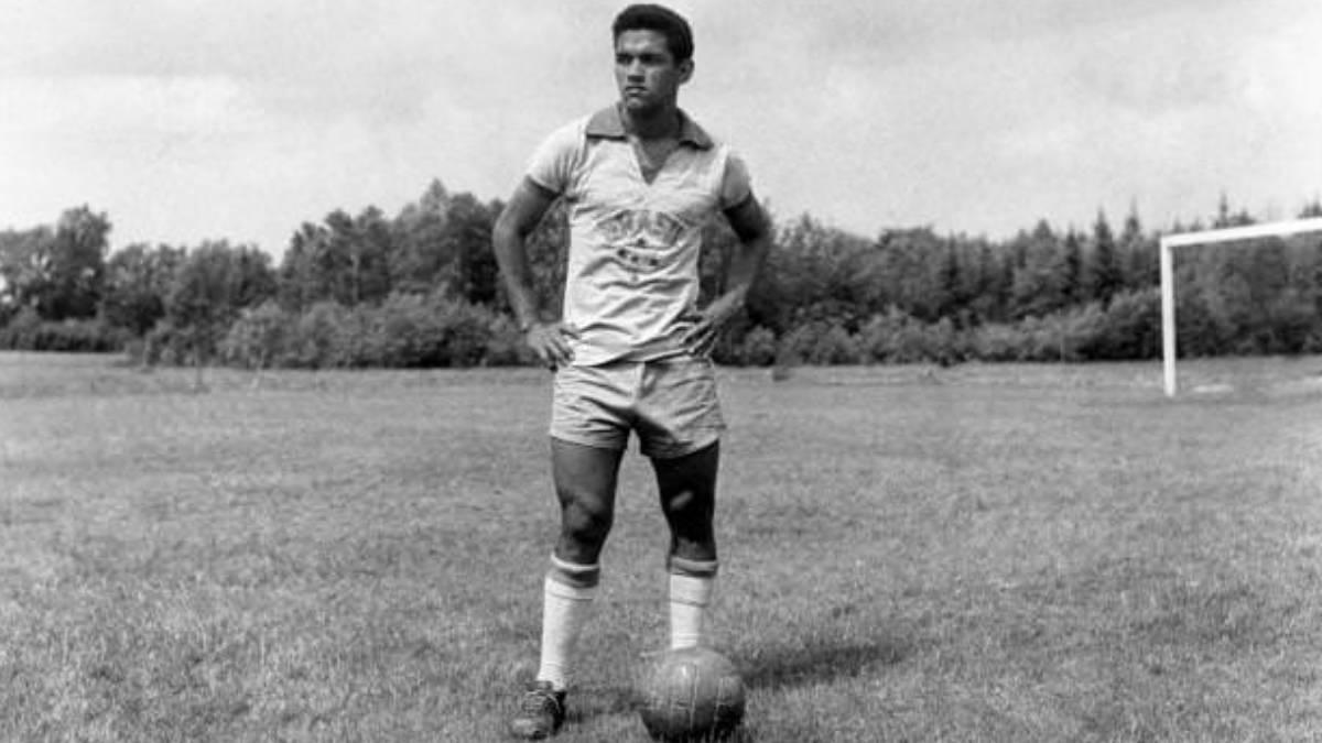Una imagen de Garrincha en sus primeros años de internacional