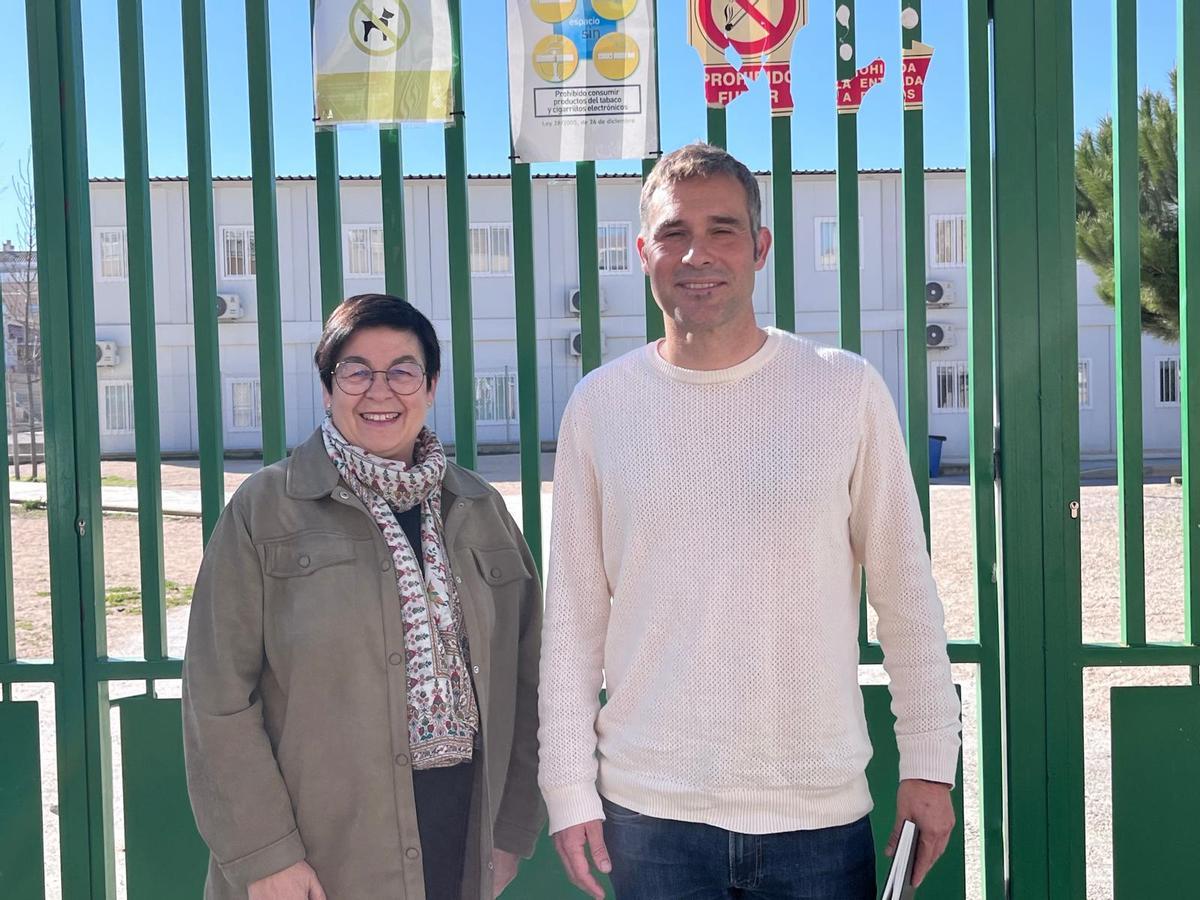 Paula García junto a Gerard Fullana.
