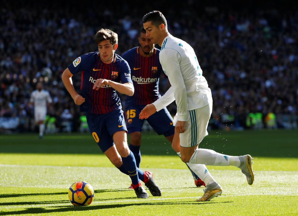 El 'clásico' Real Madrid - Barcelona, en fotos