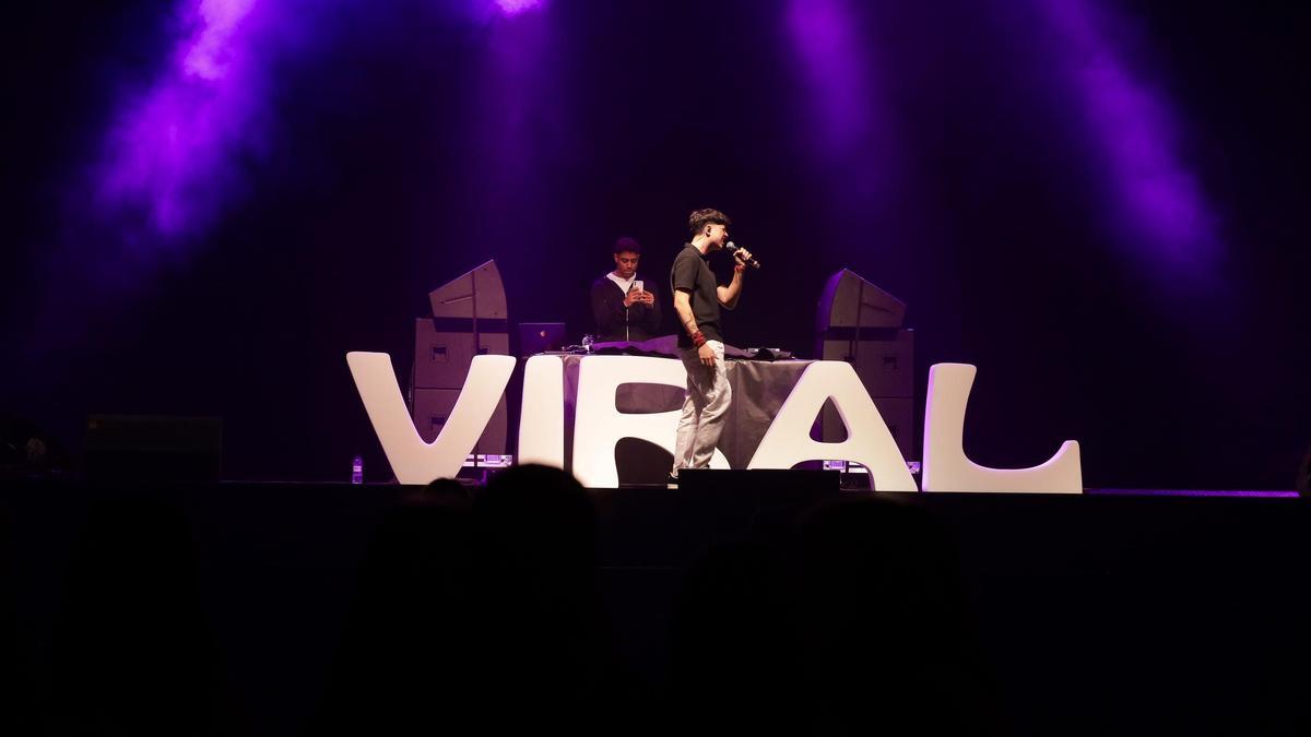 Una de las actuaciones durante la pasada edición de Viral Night