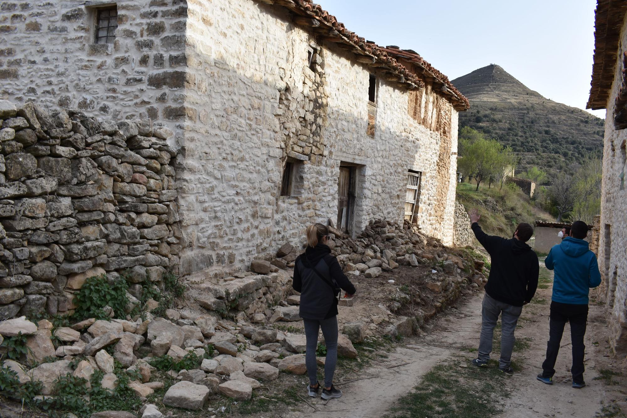 Les Alberedes, un poblado abandonado de Els Ports en el que se proyectan alojamientos rurales.