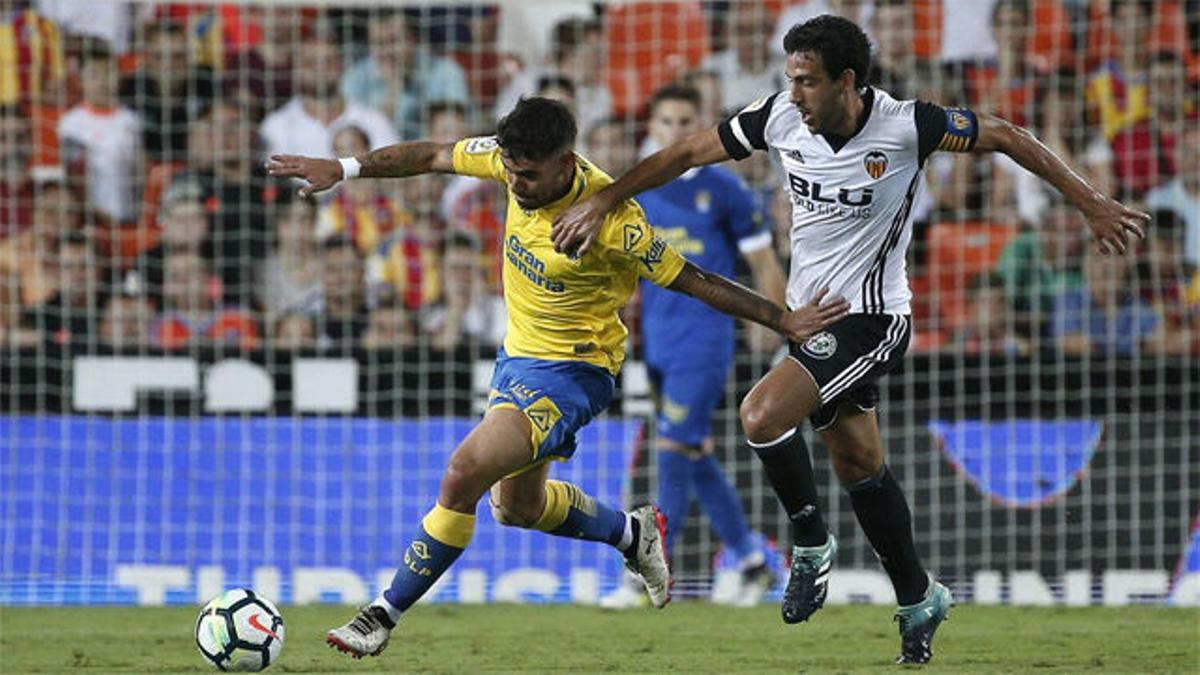 Vídeo Resumen Valencia - Las Palmas (1-0). Jornada 1 de la Liga Santander 2017-18