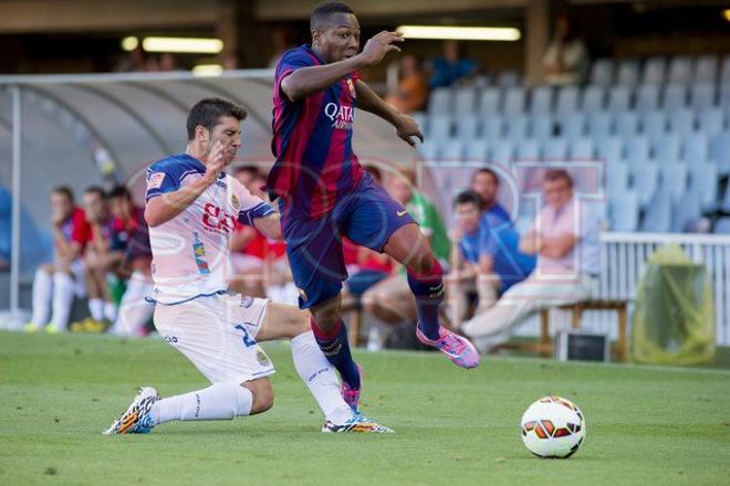 Barça B, 1 - Llagostera, 2