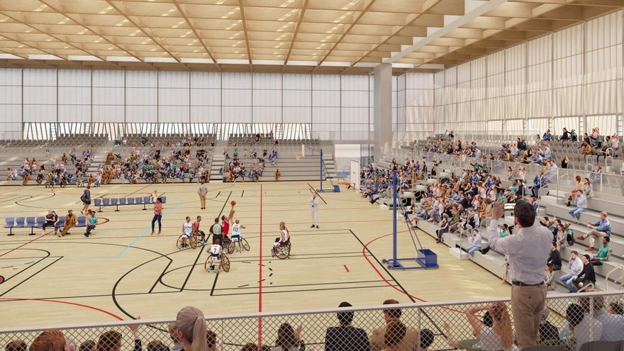 Las obras del pabellón de Deportes de Carrús se iniciarán en septiembre y el Ayuntamiento se enfrenta a perder parte de las ayudas europeas