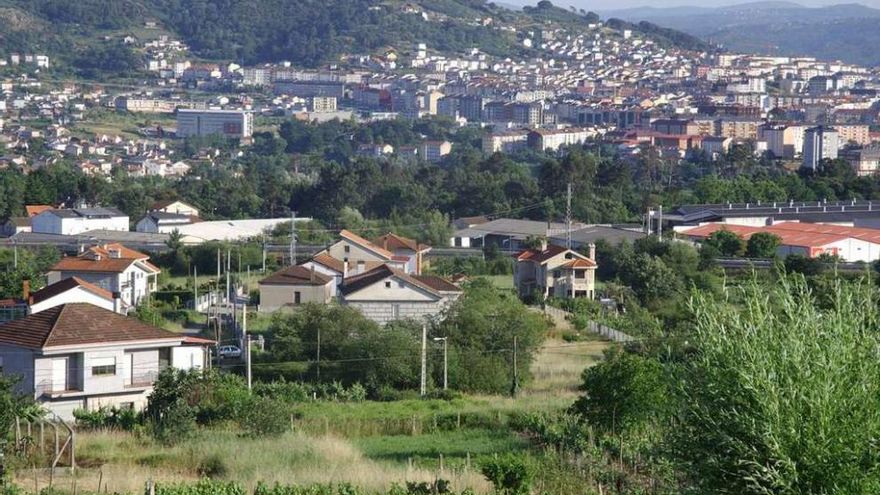 En el núcleo de Cudeiro, en la periferia de la ciudad, se realizarán obras de abastecimiento. // Iñaki Osorio