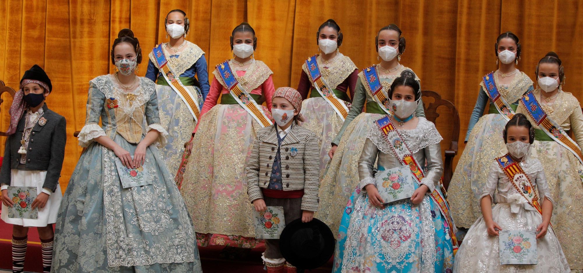 Las fallas infantiles vuelven con los "brillants", fotos y reparto de premios